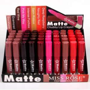 Miss Rose Chubby Lip Crayon  (Pack of 3)