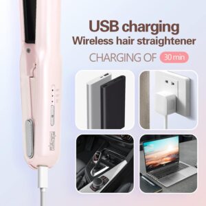 Mini Wireless Hair Straightener