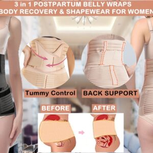 3-in-1 Abdominal & Back Support Belt