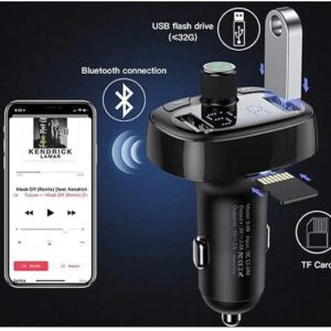 T-Typed Bluetooth MP3 Car Charger