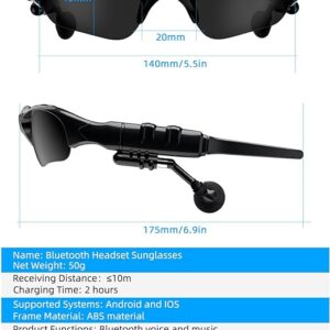 Wireless Bluetooth Headset Sunglasses