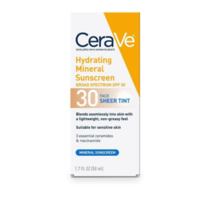 Hydrating Mineral Sunscreen SPF 30 Face Sheer Tint