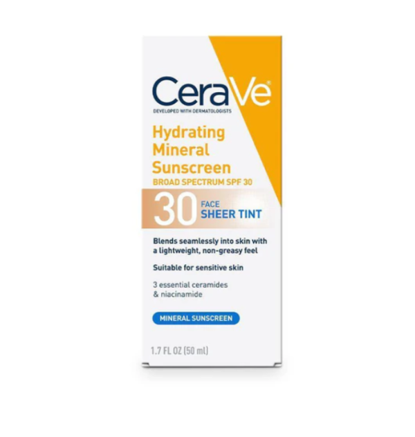 Hydrating Mineral Sunscreen SPF 30 Face Sheer Tint