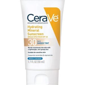 Hydrating Mineral Sunscreen SPF 30 Face Sheer Tint