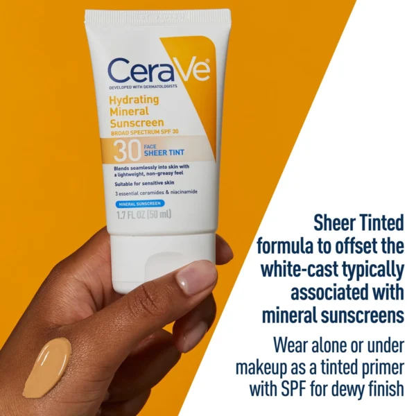 Hydrating Mineral Sunscreen SPF 30 Face Sheer Tint