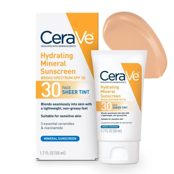 Hydrating Mineral Sunscreen SPF 30 Face Sheer Tint