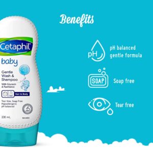 Baby Gentle Wash And Shampoo 50ml (Original)