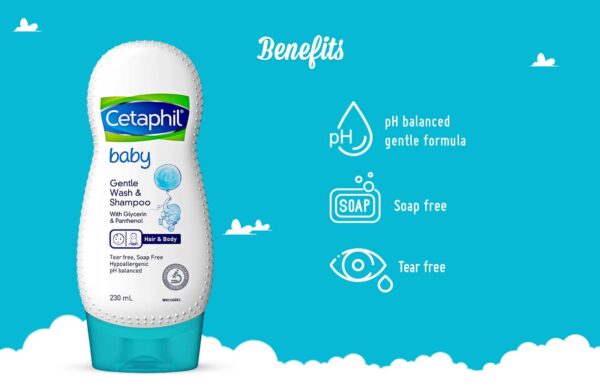 Baby Gentle Wash And Shampoo 50ml (Original)